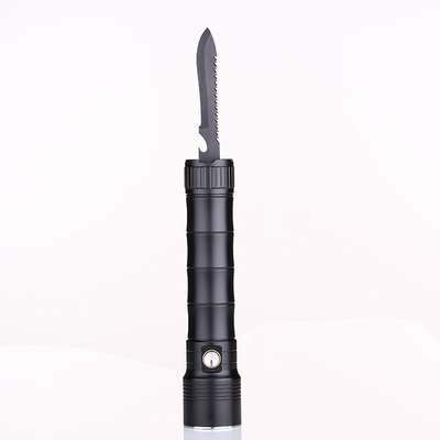 Lampe-torche rechargeable commerciale de 460Lm LED avec la plongée de modes du couteau 6